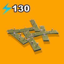 200x PL130 Wooden Floor Spikes Max Perks